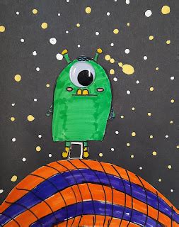 Image result for Alien Painting Easy