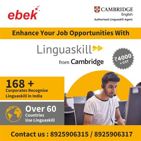 Linguaskill from Cambridge Prepare for Global Work Place