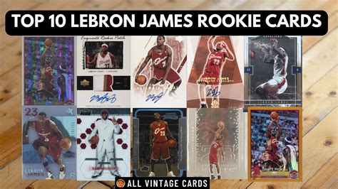 Top 10 LeBron James Rookie Cards – 2003-04 Grails & Best Investments