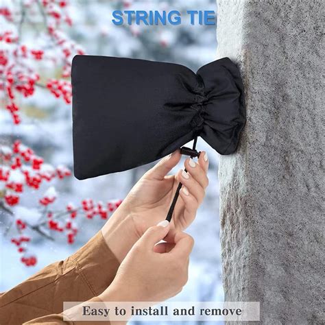 Buy YUIOP 4 Pack Outdoor Faucet Covers for Winter Freeze Protection, 8 ...