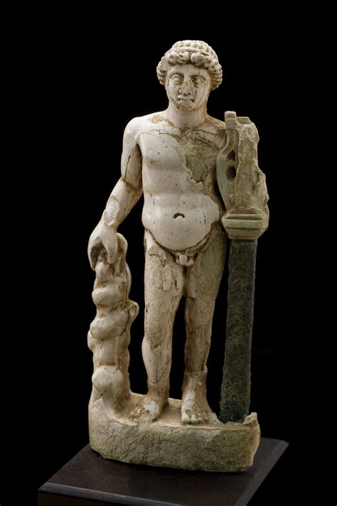An ancient Roman ivory statue of Apollo 200 BCE-300 CE. [2832x4256 ...