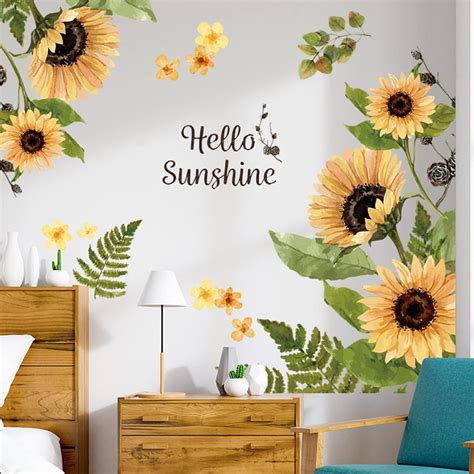 La Jolie Jasmin Buy Hello Sunshine Butterfly Wall Stickers at Ubuy India