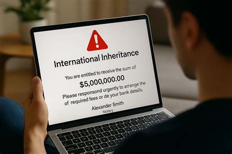 International Inheritance Scams - Alert Jul 2025