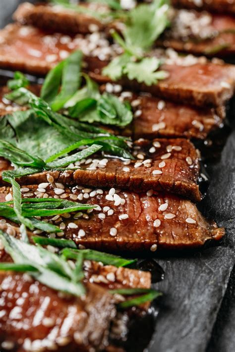 Teriyaki Steak with Balsamic Vinegar – Tastefully Olive