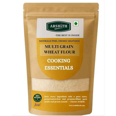Multi Grain Wheat Flour – Soft Grinding | Healthy Atta | Arshith Fresh