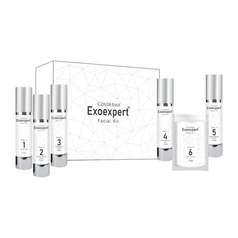 Exoexpert Facial Kit – 6 Step Medi-Facial with Korean Exosomes – COSDERMA