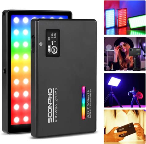 Видеосвет Soonpho P10 / RGB LED панель / Цветной свет для рилс купить ...
