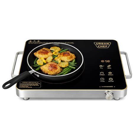 Buy URBAN CHEF Grace Pro Infrared Cooktop 2000W | Touch Control Panel ...