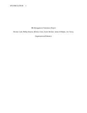 HR Management Simulation 的图像结果