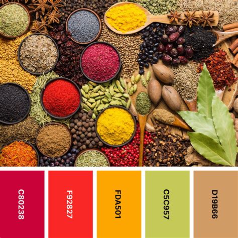31 Food Color Palettes for Appetizing Designs | Color Meanings