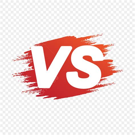 Versus logo vs letters for sports and fight Vector Image