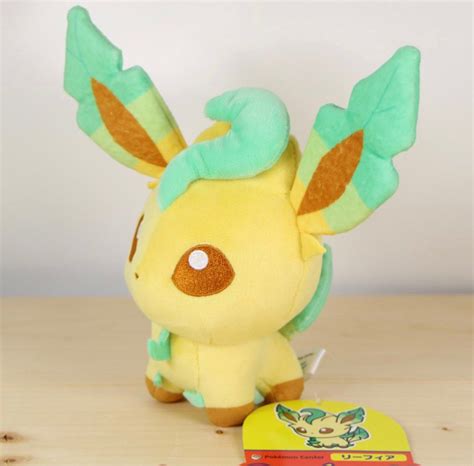 Pokemon Center Original Leafeon Doll 7 Inch Poke Plush, Hobbies & Toys ...
