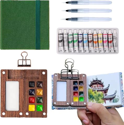 Mini Watercolor Paint Set Travel | Michaels
