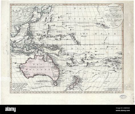 James Cook Map Of Australia