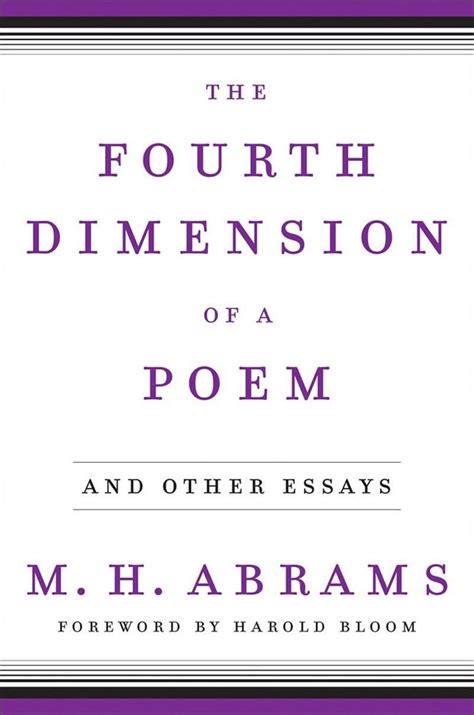 Buy The Fourth Dimension of a Poem And Other Essays Book Online at Low ...