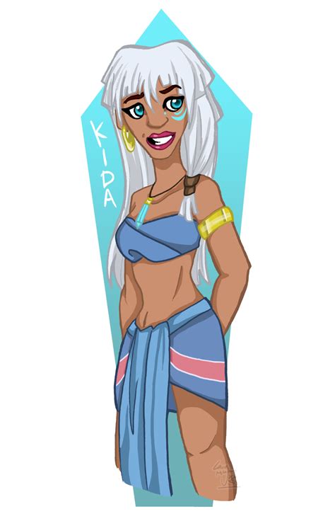 LM Illustration — Kida from Atlantis! One of my favourite film...