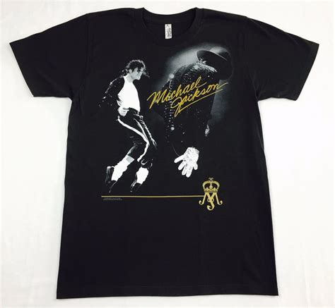 Michael Jackson Billie Jean T Shirt Official Adult Mens Black New S M L ...