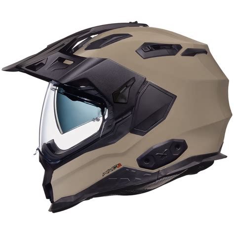 Nexx X.WED 2 Plain Helmet in Stone | Dual sport motorcycle, Motorcycle helmets, Dual sport