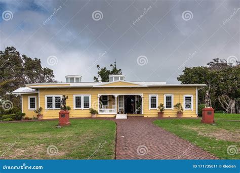 Main House of Parker Ranch Headquarter Domain, Waimea, Hawaii, USA ...