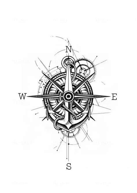 Compass tattoo design by cassiemunson art on deviantart compass tattoo ...