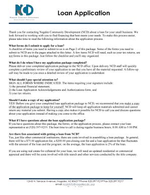 Fillable Online Download Loan Application (PDF) - Nogales Community ...
