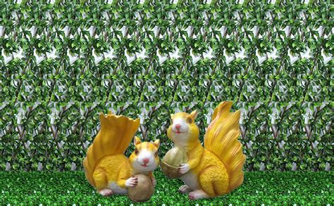 Wonderland Set of 2 Squirrels Statue | Material Resin | Length 10 ...