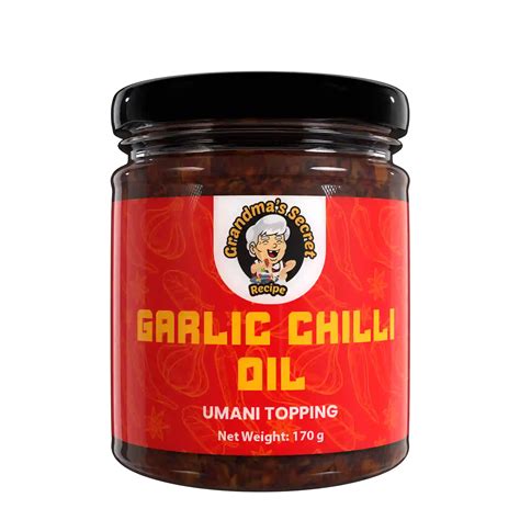 Garlic Chilli Oil – Grandmassecret