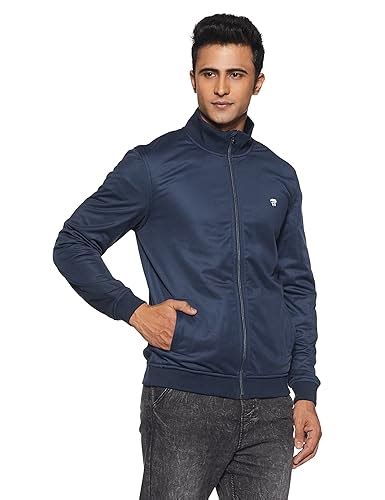 Buy John Players Men's Cotton Jacket (ZCMWJAA160025_Blue_XX-Large) at ...