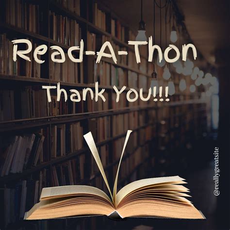 THANK YOU FOR A SUCCESSFUL READ-A-THON | Coles Ferry Elementary School