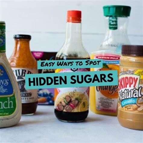 6 Easy Ways to Spot Hidden Sugars in Foods + 12 Foods That Have Shockingly More Sugar Than You ...
