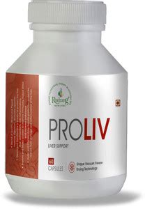 Rudrang Nutri Store Proliv Capsule | Liver Support | 400 mg 60 Tablets ...