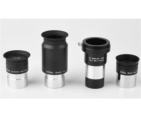 Gosky 1.25inch Telescope Eyepiece Set & 2X Multicoated Barlow ...