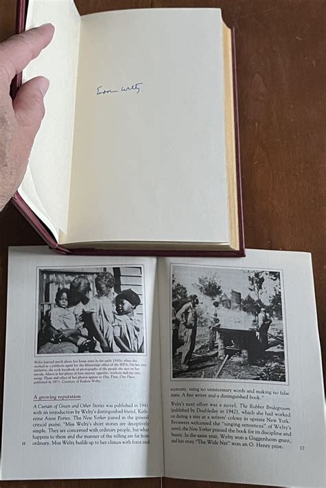 The Optimist's Daughter **SIGNED, LIMITED FULL LEATHER EDITION WITH THE ...