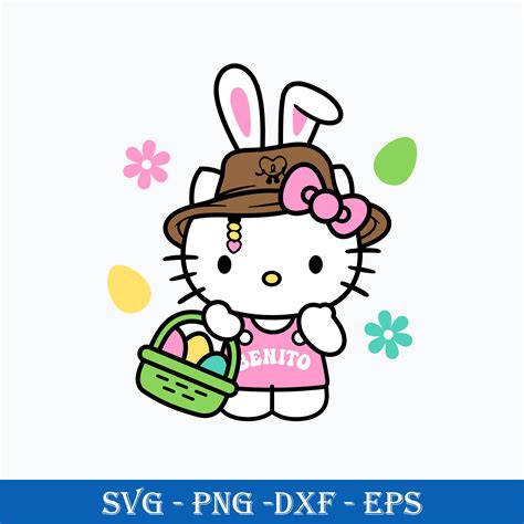 Hello Kitty Easter Bunny Wallpaper