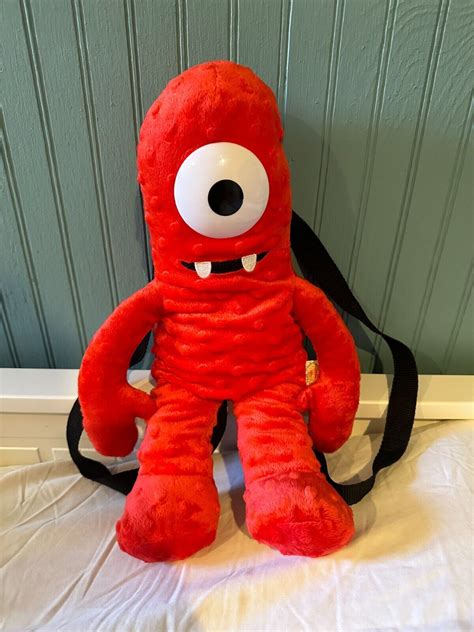17" Plush Nickelodeon Yo Gabba Gabba Muno Backpack | #4583625719