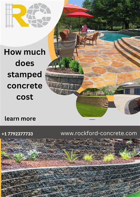 Rockford Concrete — Calculating the Price Tag: Stamped Concrete Cost...