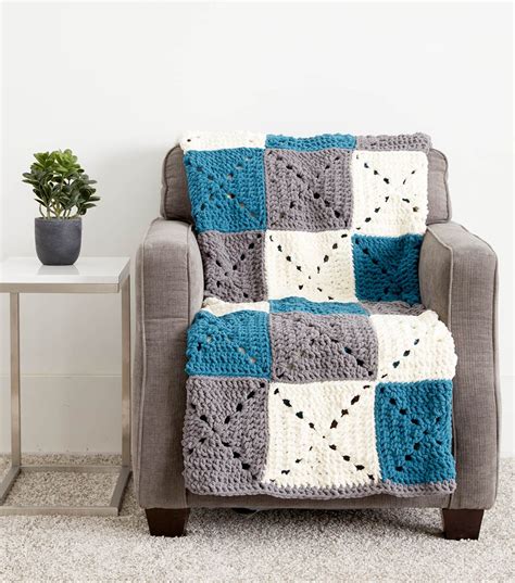 crochet quilt blanket