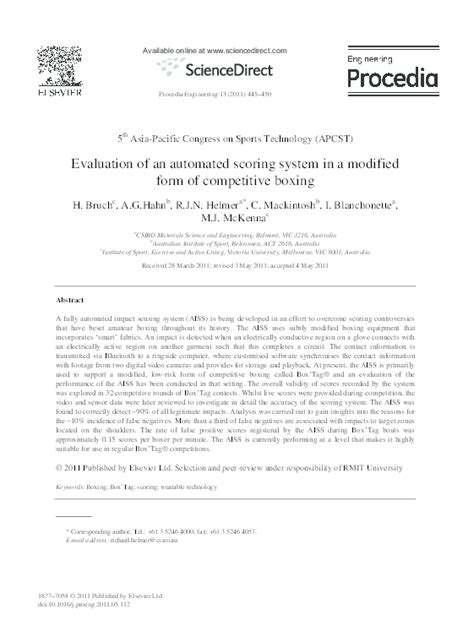 Automated Boxing Scoring System 的图像结果