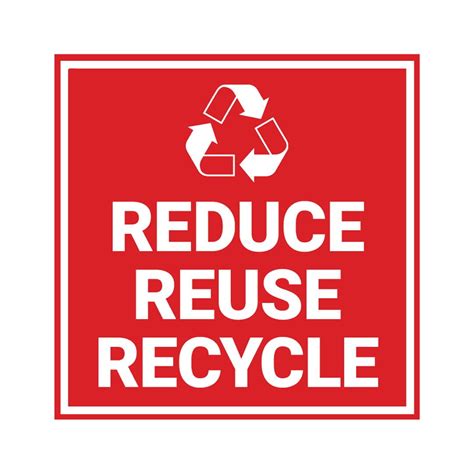 Reduce Reuse and Recycle Signs 的图像结果