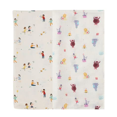 Organic Muslin Swaddle (Set of 2)