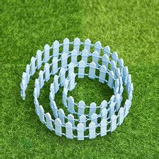 Buy Wooden fence miniature garden toy (Sky blue, Big) - 1 Piece online ...