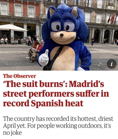 ‘The suit burns’: Madrid’s street performers suffer in record Spanish ...