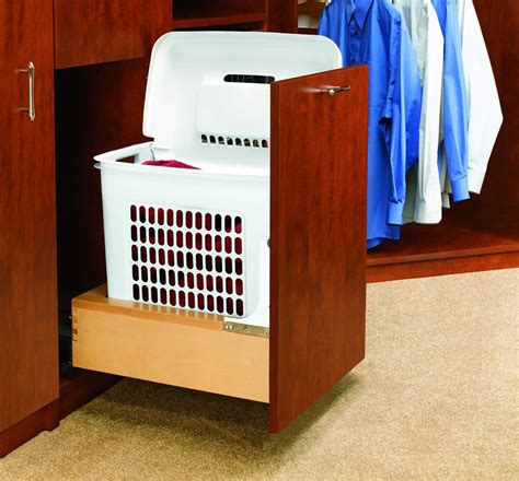 Rev-A-Shelf 4WH-RM-15DM-1 Pull-Out Hamper with Rev-A-Motion Slides ...