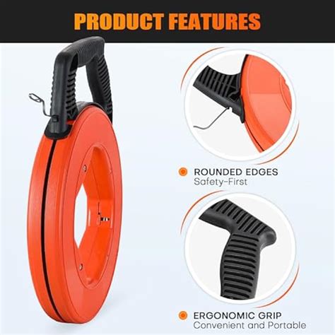 Weyleity 100FT Fiberglass Fish Tape Kit for Electrical India | Ubuy