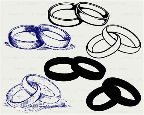 Clipart Of Wedding Rings