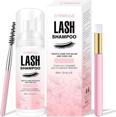 Smarxin Lash Shampoo for Eyelash Foaming Cleansing,Lash Extension ...