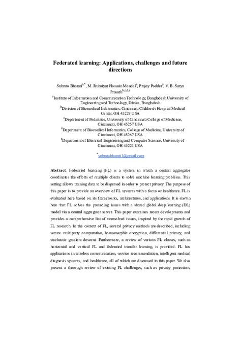 Federated Learning Challenges 的图像结果