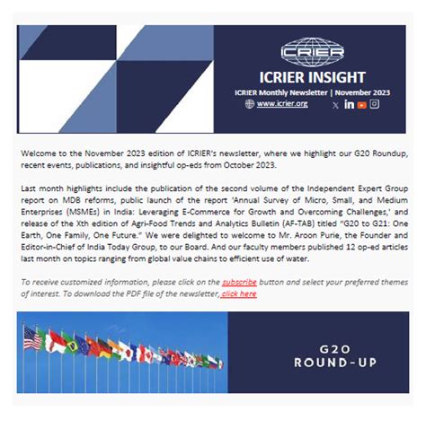 Newsletter | Vol. VII, Issue 11