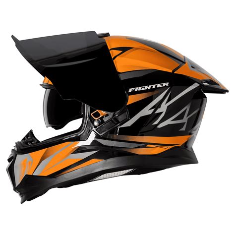 STEELBIRD SBH-57 ISS FIGHTER F4 FULL FACE HELMET – Phoenix Probiking