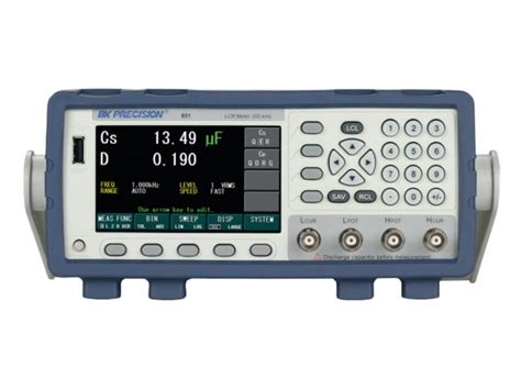 Pont de mesure RLC de table, USB, IEEE, LAN, 300kHz Modèle BK891 ...